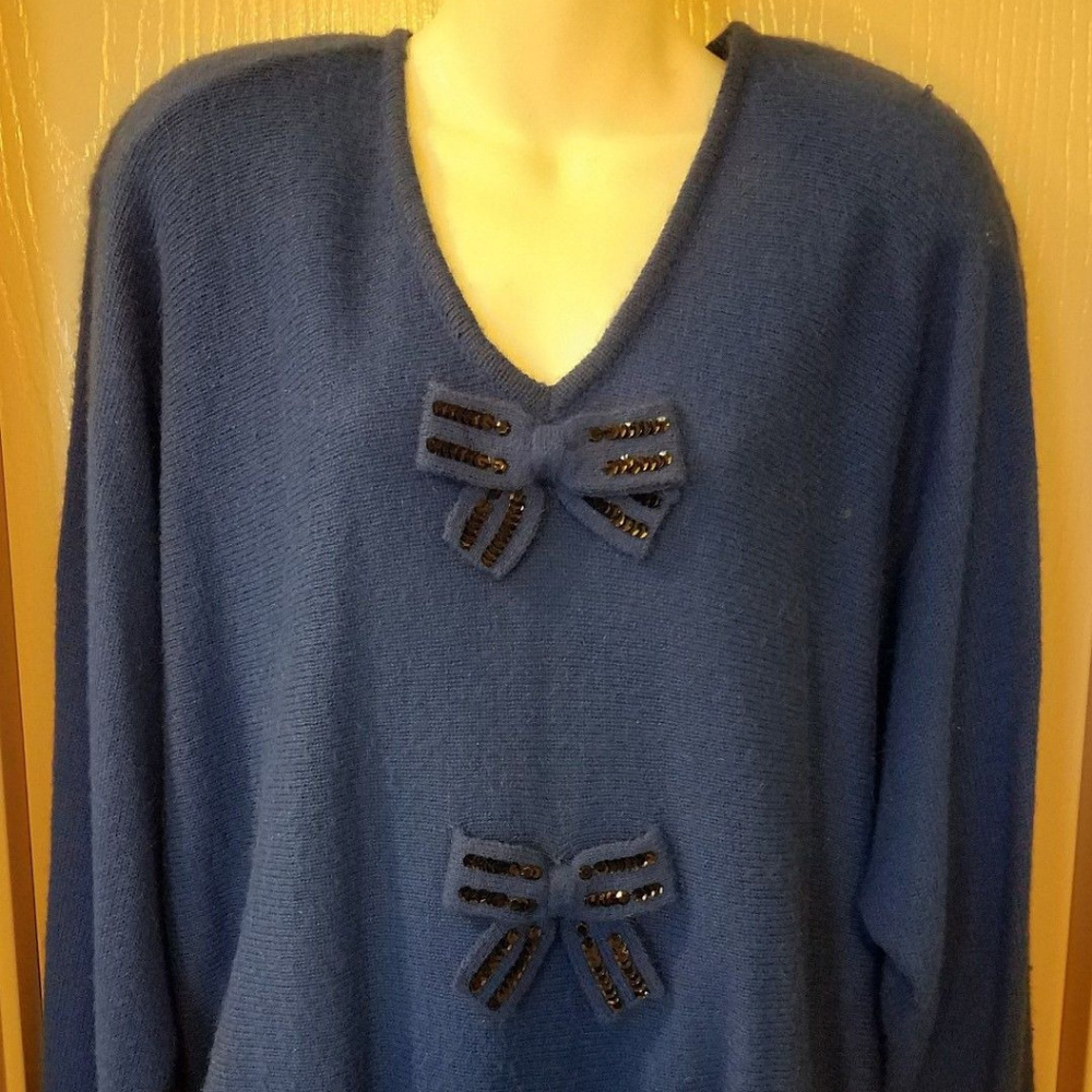 VINTAGE 1980's Lindsey Blake Edition Sz 40(US 12) sweater